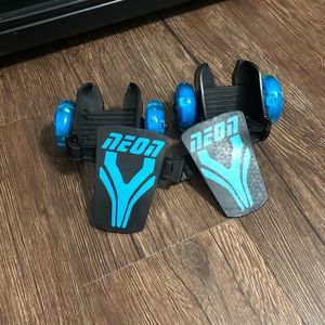 Neon Heel Skates